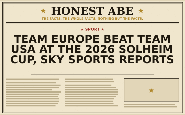 Team Europe Beat Team USA at the 2026 Solheim Cup, Sky Sports Reports