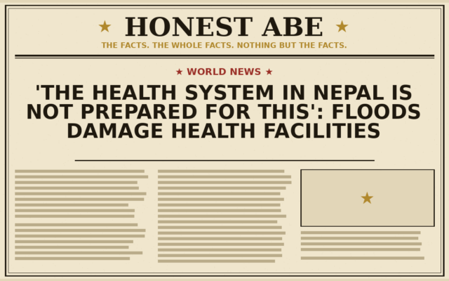 ‘The health system in Nepal is not prepared for this’: Floods damage health facilities