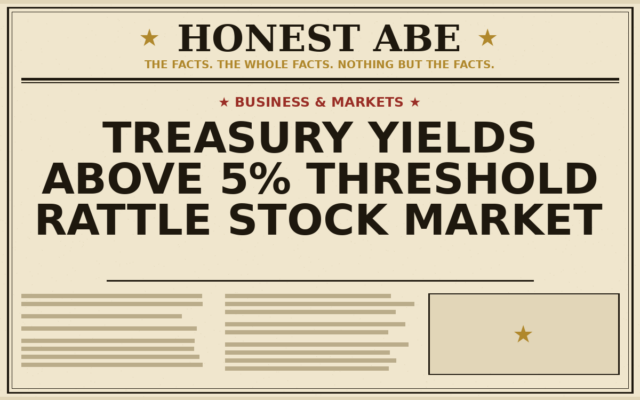 Treasury Yields Above 5% Threshold Rattle Stock Market