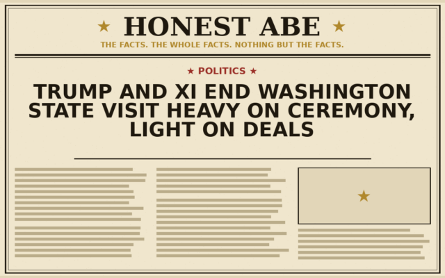 Trump and Xi End Washington State Visit Heavy on Ceremony, Light on Deals
