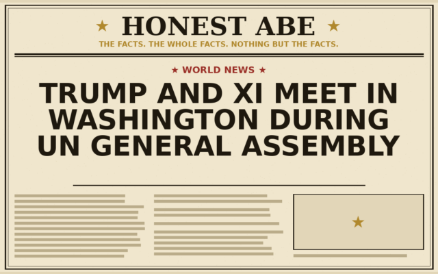 Trump and Xi Meet in Washington During UN General Assembly