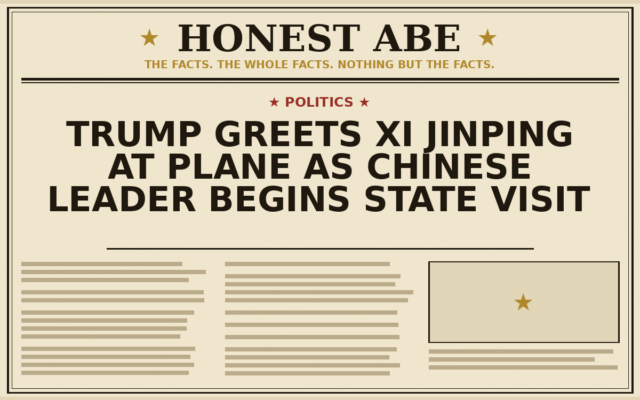 Trump Greets Xi Jinping at Plane as Chinese Leader Begins State Visit