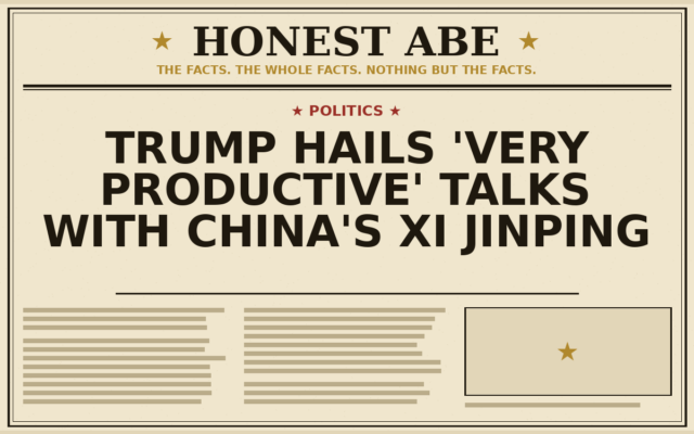 Trump Hails ‘Very Productive’ Talks With China’s Xi Jinping