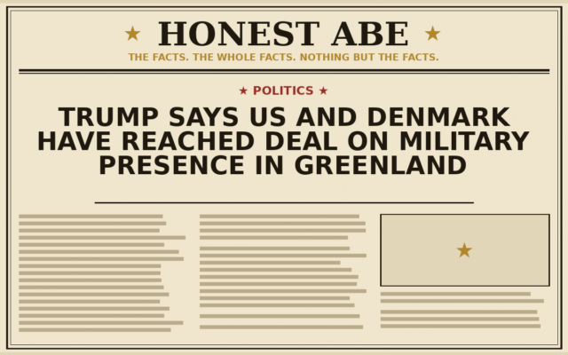 Trump Says US and Denmark Have Reached Deal on Military Presence in Greenland