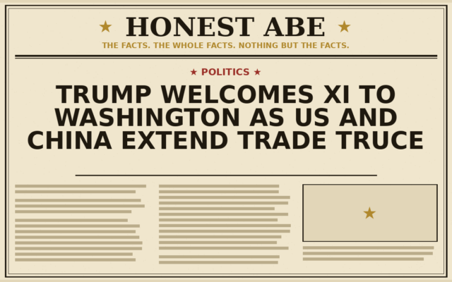 Trump Welcomes Xi to Washington as US and China Extend Trade Truce