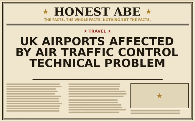 UK Airports Affected by Air Traffic Control Technical Problem