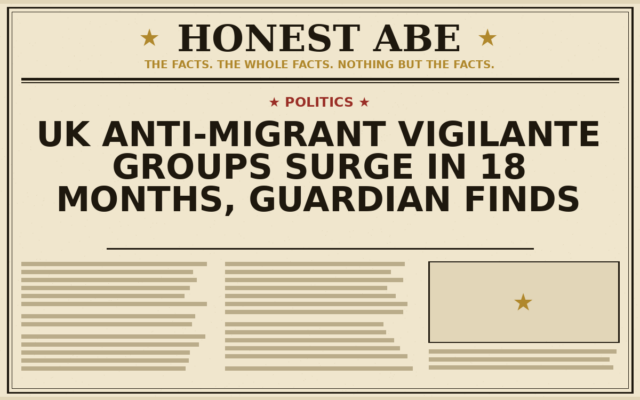 UK Anti-Migrant Vigilante Groups Surge in 18 Months, Guardian Finds