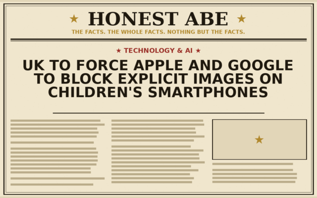 UK to Force Apple and Google to Block Explicit Images on Children’s Smartphones