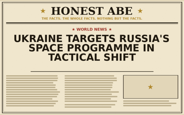 Ukraine Targets Russia’s Space Programme in Tactical Shift