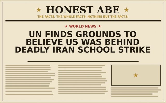 UN Finds Grounds to Believe US Was Behind Deadly Iran School Strike
