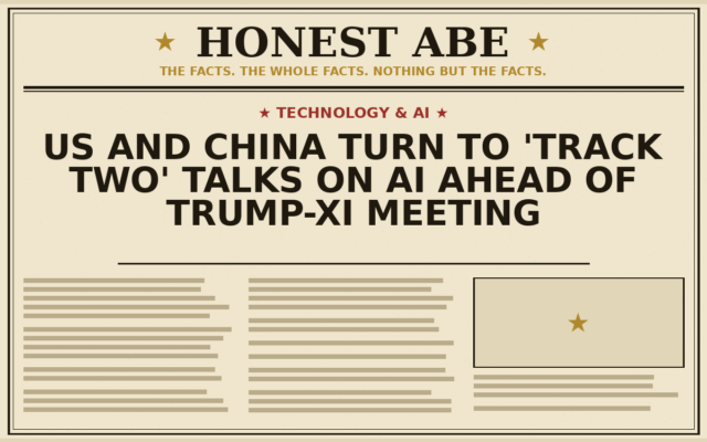 US and China Turn to ‘Track Two’ Talks on AI Ahead of Trump-Xi Meeting