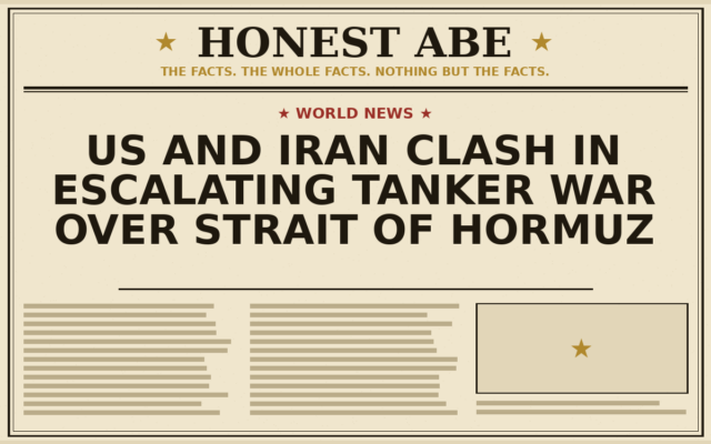 US and Iran Clash in Escalating Tanker War Over Strait of Hormuz