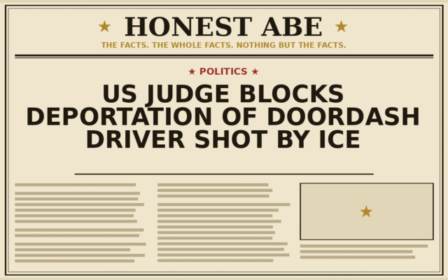 US Judge Blocks Deportation of DoorDash Driver Shot by ICE