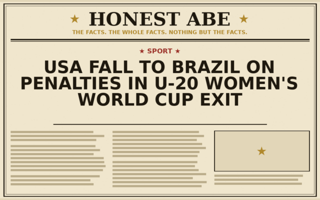 USA Fall to Brazil on Penalties in U-20 Women’s World Cup Exit