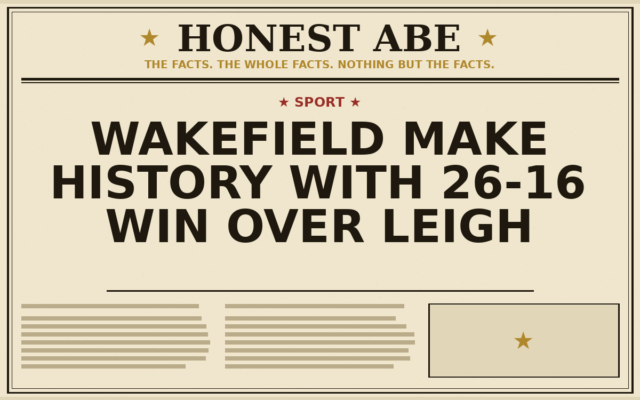 Wakefield Make History With 26-16 Win Over Leigh