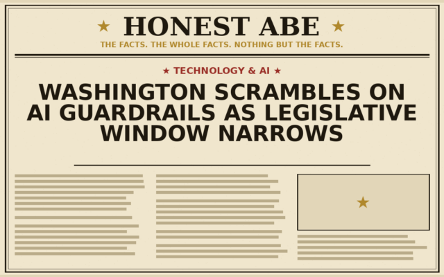 Washington Scrambles on AI Guardrails as Legislative Window Narrows