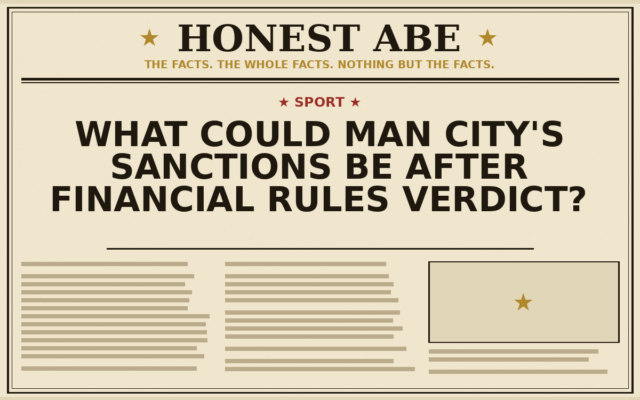 What Could Man City’s Sanctions Be After Financial Rules Verdict?