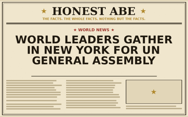 World Leaders Gather in New York for UN General Assembly