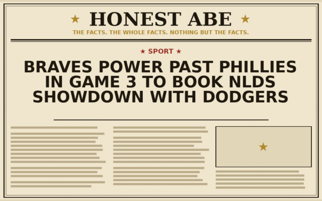 Braves Power Past Phillies in Game 3 to Book NLDS Showdown With Dodgers