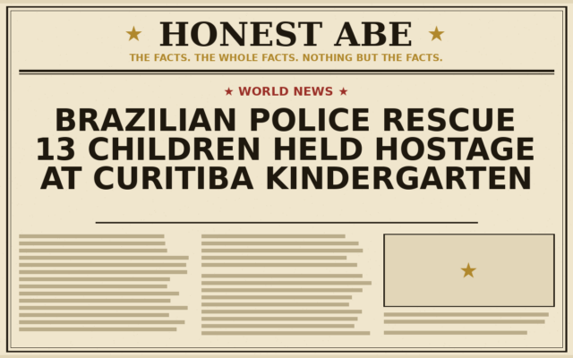 Brazilian Police Rescue 13 Children Held Hostage at Curitiba Kindergarten