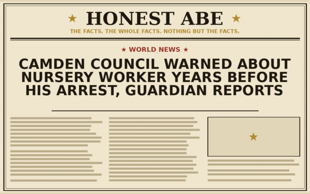 Camden Council Warned About Nursery Worker Years Before His Arrest, Guardian Reports