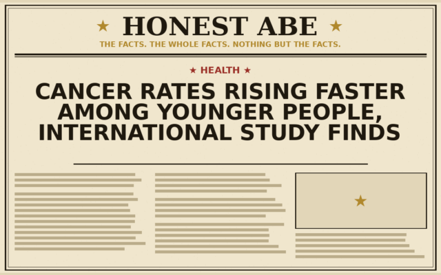 Cancer Rates Rising Faster Among Younger People, International Study Finds