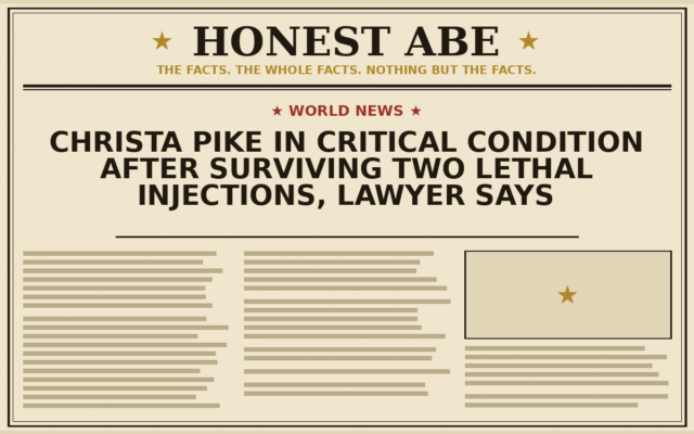 Christa Pike in Critical Condition After Surviving Two Lethal Injections, Lawyer Says
