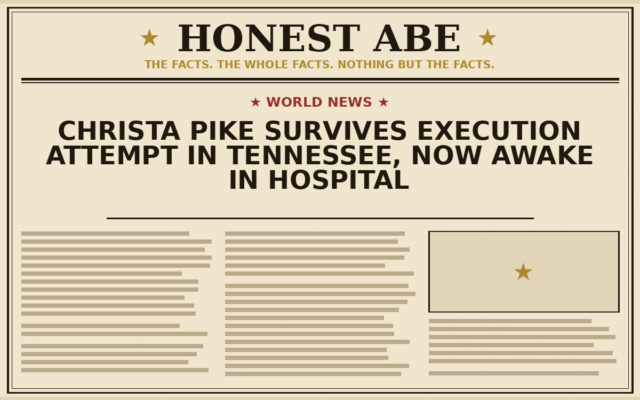 Christa Pike Survives Execution Attempt in Tennessee, Now Awake in Hospital