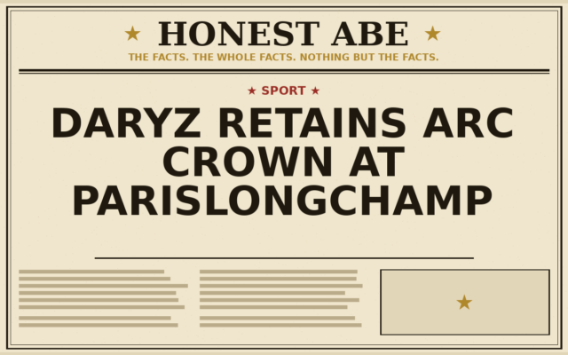 Daryz Retains Arc Crown at ParisLongchamp