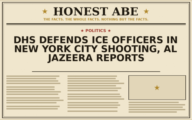 DHS Defends ICE Officers in New York City Shooting, Al Jazeera Reports
