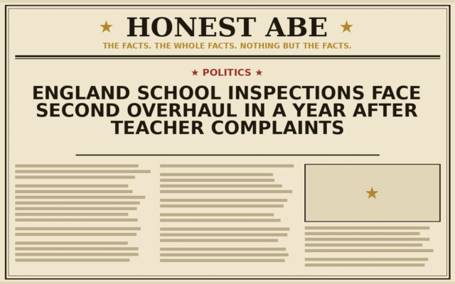 England School Inspections Face Second Overhaul in a Year After Teacher Complaints