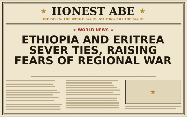 Ethiopia and Eritrea Sever Ties, Raising Fears of Regional War