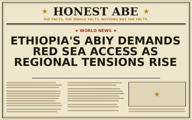Ethiopia’s Abiy Demands Red Sea Access as Regional Tensions Rise