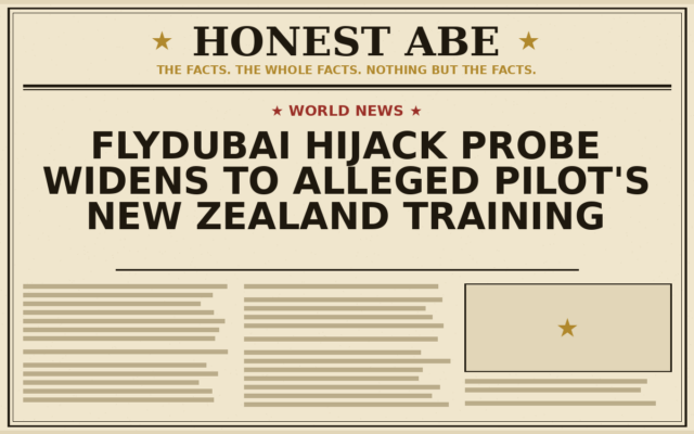 Flydubai Hijack Probe Widens to Alleged Pilot’s New Zealand Training