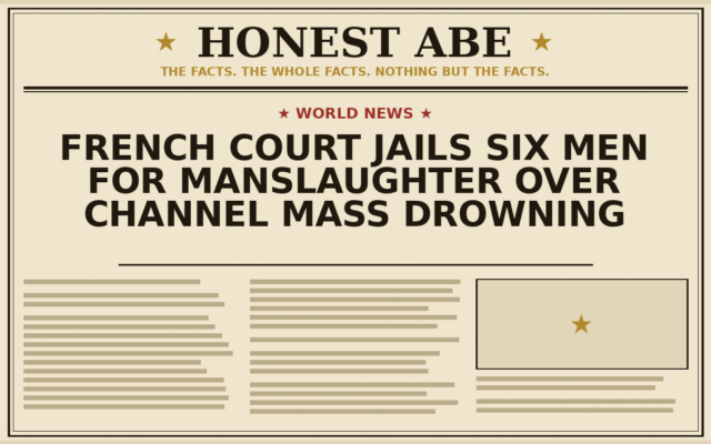 French Court Jails Six Men for Manslaughter Over Channel Mass Drowning