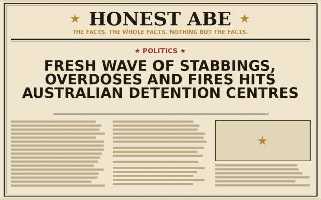 Fresh Wave of Stabbings, Overdoses and Fires Hits Australian Detention Centres