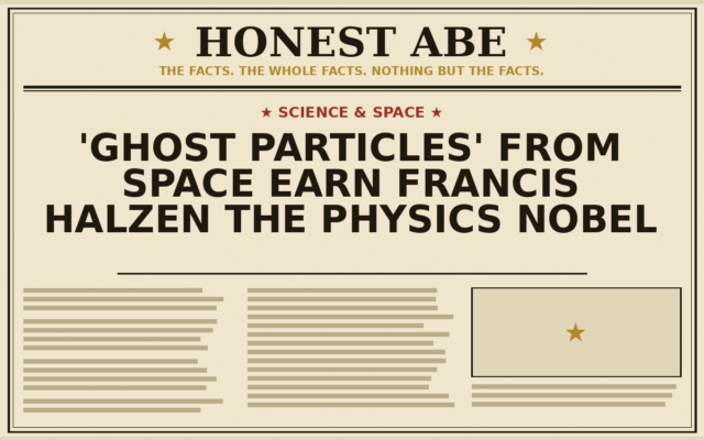 ‘Ghost Particles’ From Space Earn Francis Halzen the Physics Nobel