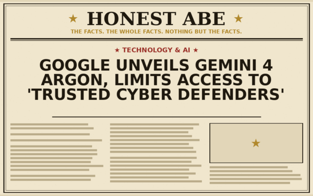 Google Unveils Gemini 4 Argon, Limits Access to ‘Trusted Cyber Defenders’