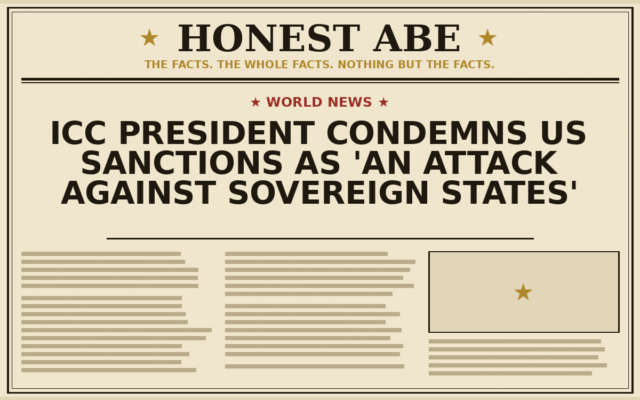 ICC President Condemns US Sanctions as ‘An Attack Against Sovereign States’