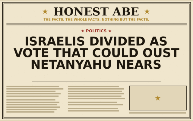 Israelis Divided as Vote That Could Oust Netanyahu Nears
