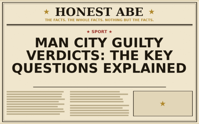 Man City Guilty Verdicts: The Key Questions Explained