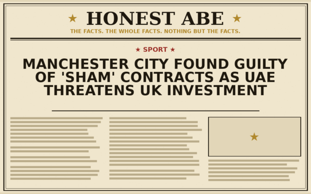 Manchester City Found Guilty of ‘Sham’ Contracts as UAE Threatens UK Investment