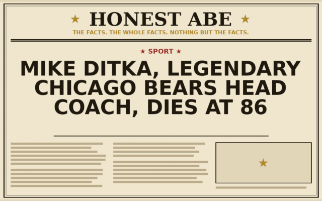 Mike Ditka, Legendary Chicago Bears Head Coach, Dies at 86
