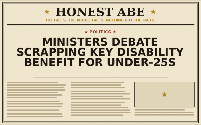 Ministers Debate Scrapping Key Disability Benefit for Under-25s