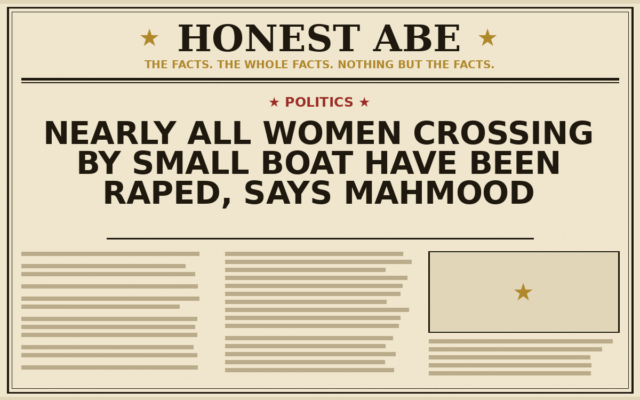 Nearly All Women Crossing by Small Boat Have Been Raped, Says Mahmood