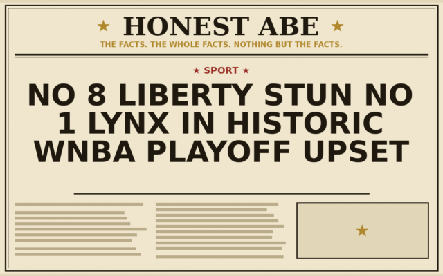 No 8 Liberty Stun No 1 Lynx in Historic WNBA Playoff Upset
