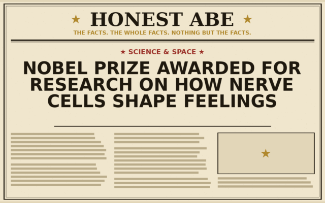 Nobel Prize Awarded for Research on How Nerve Cells Shape Feelings
