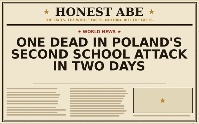 One Dead in Poland’s Second School Attack in Two Days
