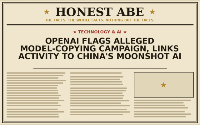 OpenAI Flags Alleged Model-Copying Campaign, Links Activity to China’s Moonshot AI