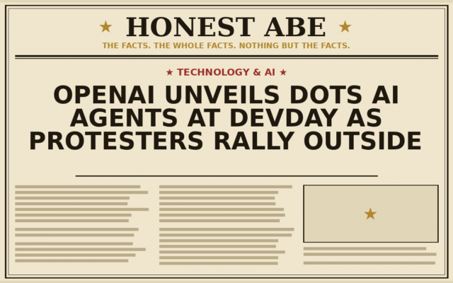 OpenAI Unveils Dots AI Agents at DevDay as Protesters Rally Outside
